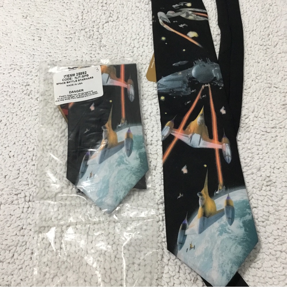NWT Space Battle Star Wars Tie in unopened Package
